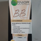 Swatch de Gabhy : BB Crème Soin Miracle Perfecteur La Classique, Garnier