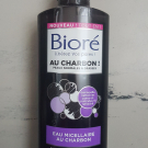 Swatch de Gabhy : Eau micellaire au Charbon, Bioré