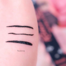 Swatch de Celie.drd : Roller Liner, Benefit Cosmetics