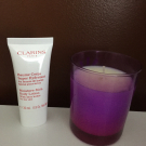 Swatch de frajosna : Baume Corps Super Hydratant, Clarins