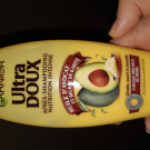 Swatch de Sandrine1978 : Après Shampoing Crème Riche Huile d'avocat et karité, Garnier