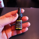 Swatch de Missbeautypassion : Huile Ensorcelante Aux Super Pouvoirs, Garancia