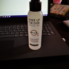 Swatch de Missbeautypassion : Mist & Fix, Make Up For Ever