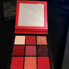 Swatch de Missbeautypassion : Palette ruby obssessions, Huda Beauty
