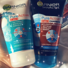 Swatch de Ludivinebeaute2019 : PURE ACTIVE INTENSIF Nettoyant 3 en 1 anti-points noirs incrustés, Garnier