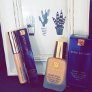 Swatch de lucienpaf : Double Wear Teint longue tenue intransférable SPF 10, Estée Lauder