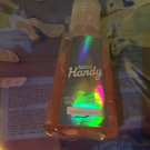 Swatch de marinehai24 : Gel mains nettoyant, Merci Handy