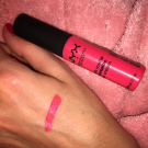 Swatch de iam.c : Soft matte lip cream, NYX