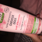 Swatch de iam.c : Après shampooing cheveux doux lait d'amande, So'bio Etic