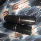 Swatch de Itsnotmilq : Rouge à Lèvres Viva Glam Miley Cyrus, Mac