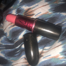 Swatch de Itsnotmilq : Rouge à Lèvres Viva Glam Miley Cyrus, Mac