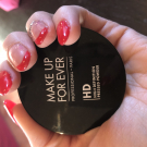 Swatch de mam karo : Poudre HD Microfinition, Make Up For Ever