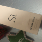 Swatch de Emy_whop : SÌ - Eau de Parfum, Giorgio Armani