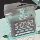 Swatch de It's Blossom Tea : Soap sponge charcoal, Daily Concepts