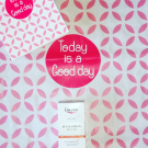 Swatch de TatyRoxy : Hyaluron-filler vitamine C, Eucerin