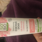 Swatch de blaugranana : Shampoing cheveux doux lait d'amande, So'bio Etic