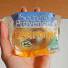 Swatch de Camille_Caterpi : Mon shampoing solide cheveux normaux, Secrets de Provence