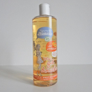 Swatch de Camille_Caterpi : Mon gel douche Lait d'abricot, Secrets de Provence