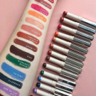 Swatch de Celie.drd : Mattemoiselle Lipstick - Rouge à lèvres mat voluptueux, Fenty Beauty by Rihanna