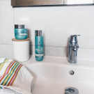 Swatch de photos-sur-cour : Routine Cheveux Inessence, System Professional