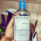 Swatch de rayou : Créaline H2O Solution Micellaire Démaquillante, Bioderma