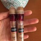 Swatch de rayou : Instant Anti Age l'Effaceur Yeux, Maybelline New York