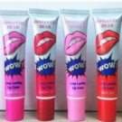 Swatch de ewodonyambiangelique : Rouge à lèvres peel-off WOW, Romantic bear
