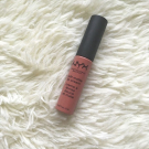 Swatch de Yous94 : Soft matte lip cream, NYX