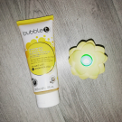 Swatch de Karo7883 : Bath & body gel douche tonifiant au thé vert et à la citronelle, Bubble T Cosmetics