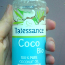 Swatch de Wawaa<3 : Huile de coco, Natessance