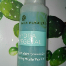 Swatch de Wawaa<3 : Eau Micellaire Hydratante 2 en 1 Hydra Végétal, Yves Rocher