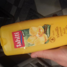 Swatch de Mathildinou05 : Gel Douche Vanille, Tahiti