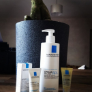 Swatch de new_product_idea : Huile Lavante Relipidante Anti-Irritations - Lipikar Huile, La Roche-Posay