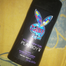 Swatch de FilleBizarre.exe : No sleep new York gel douche et shampooing, Playboy