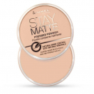 Swatch de Nergiz11 : Stay Matte Poudre compacte Matifiante, Rimmel London