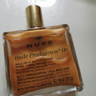Swatch de Katty : Huile prodigieuse, Nuxe Body