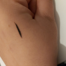 Swatch de meghanne13 : Liquid Liner - Eyeliner, ANASTASIA BEVERLY HI