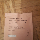 Swatch de morgane75 : Original coffee scrub, Frank Body