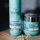 Swatch de Clementine Au Cafe des Fougeres : Routine Cheveux Inessence, System Professional