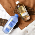 Swatch de Lorange : Biphase Micellaire Tout en 1, Garnier