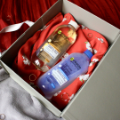 Swatch de Lorange : Biphase Micellaire Tout en 1, Garnier