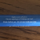 Swatch de Louloudel : Aqua Liner Eyeliner Waterproof Haute Précision, Make Up For Ever