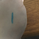 Swatch de Louloudel : Aqua Liner Eyeliner Waterproof Haute Précision, Make Up For Ever