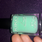 Swatch de Meilleure.testeuse : Nail lacquer - Vernis action fortifiante et durcissante, Kiko