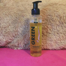 Swatch de Ophelie06 : Green huile démaquillante, Marionnaud