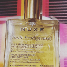 Swatch de GirlySab : Huile Prodigieuse - Huile Sèche multi-fonctions, Nuxe