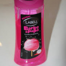 Swatch de Ambretifiou : Douche Gourmande Barbe à Papa, Labell