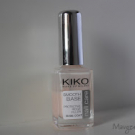 Swatch de Ambretifiou : Nail lacquer - Vernis action fortifiante et durcissante, Kiko