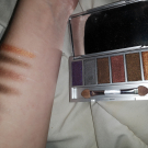 Swatch de Linefly : Praline palette, Trifles cosmétics