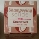 Swatch de Steff30 : Shampooing solide vanille et coco pour cheveux secs, Lamazuna